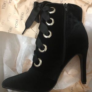 Brand new booties in size 6